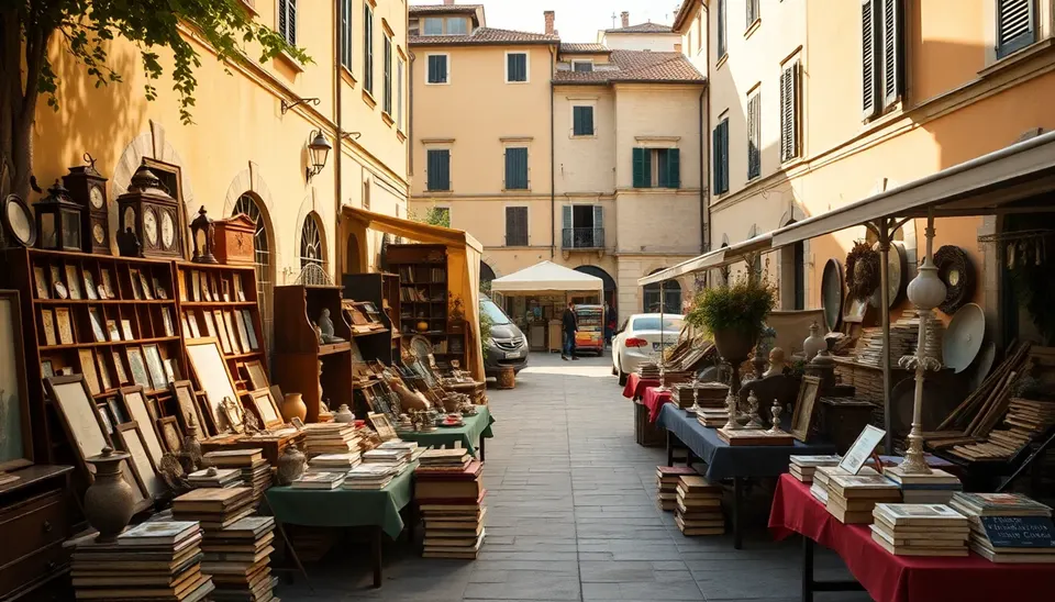 Castelfiorentino, debutta il mercato dell'antiquariato "L'Angolo del Tempo"