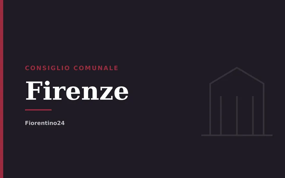 Firenze: Consiglio comunale