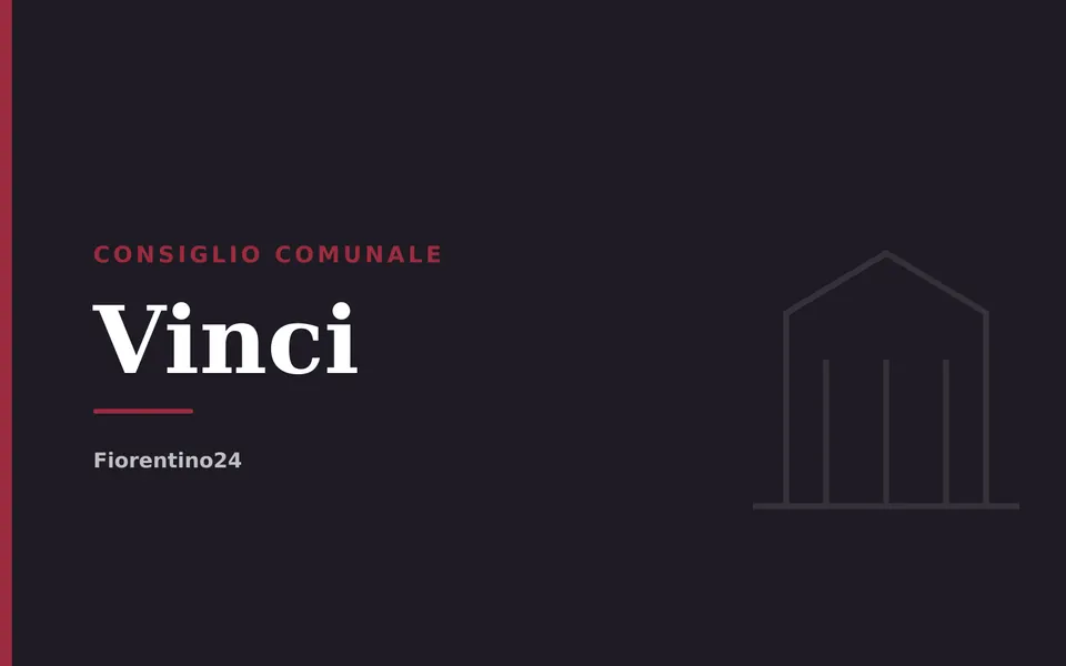 Vinci: Consiglio comunale