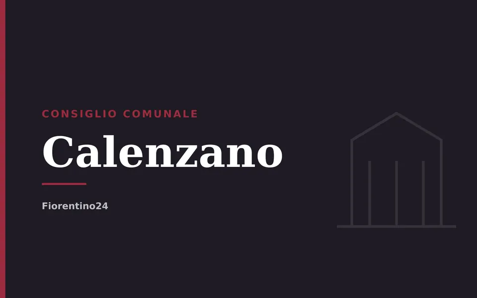 Calenzano: Consiglio comunale