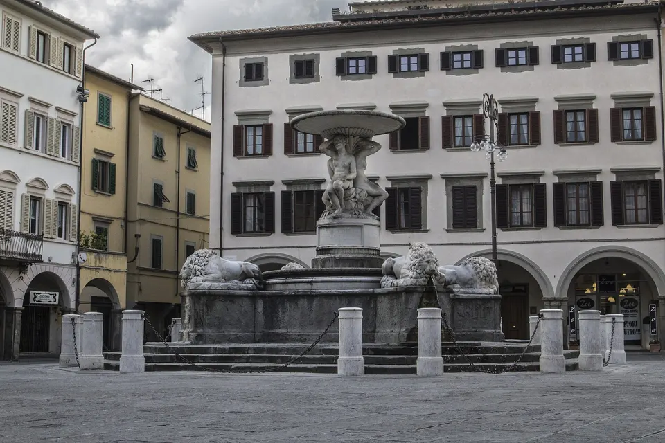 Empoli, nuovi lavori di manutenzione per la Fontana dei Leoni
