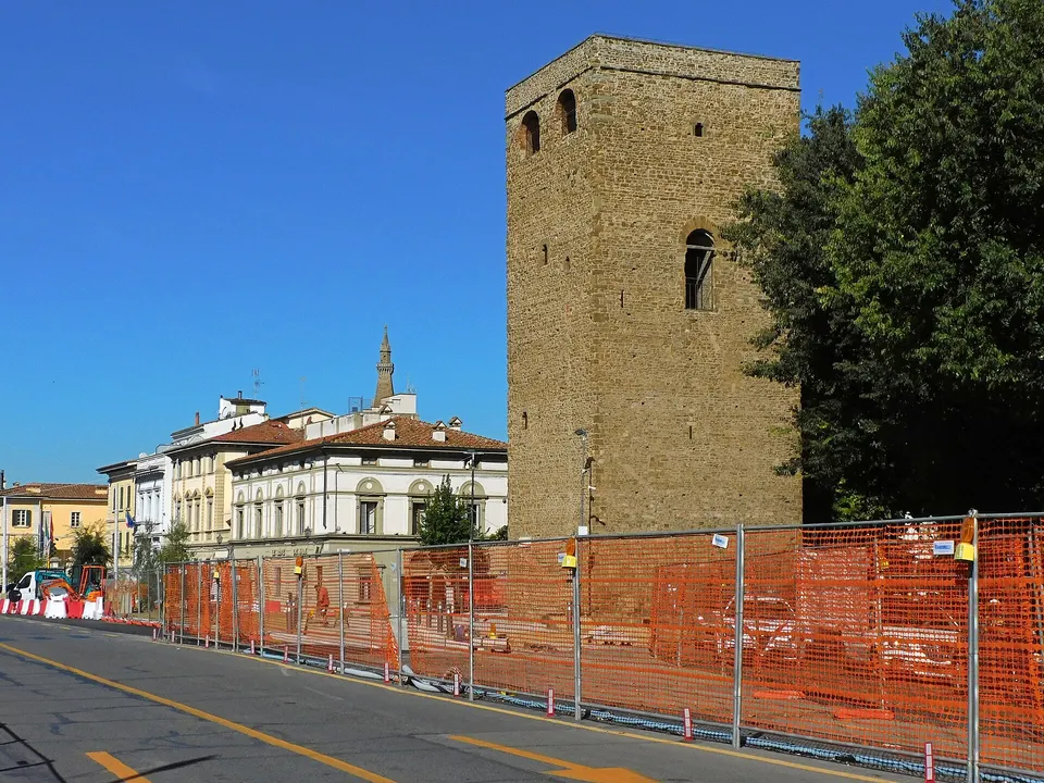 Firenze piazza Piave lavori tranvia 20250920